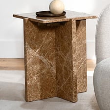 Florian Marble Side Table