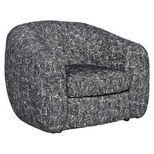 Charcoal Alex Upholstered Tub Chair