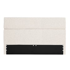 Oatmeal Aubin Upholstered Bedhead