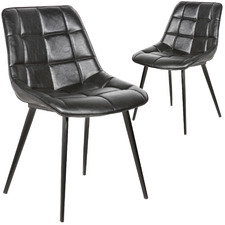 Alucard Faux Leather Dining Chairs (Set of 2)
