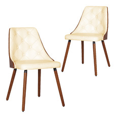Sarah Faux Leather Dining Chair (Set of 2)