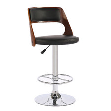 Waterloo Upholstered Adjustable Barstool
