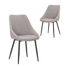 Khufra Upholstered Dining Chairs (Set of 2)