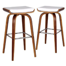 White Ruby Barstools (Set of 2)