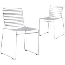 Club Wire Dining Chairs (Set of 2)
