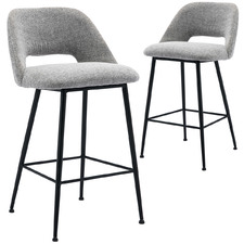 67cm Janis Fabric Barstools (Set of 2)
