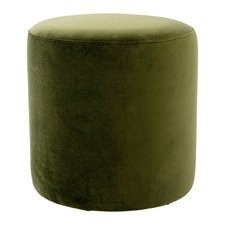 40cm Jabba Velvet Ottoman