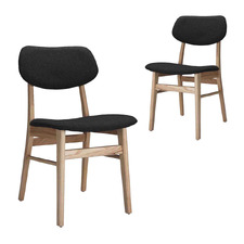 Aneboda Ash Wood Dining Chair (Set of 2)