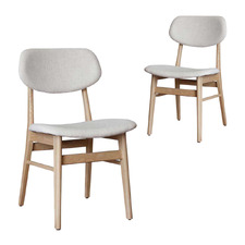 Aneboda Ash Wood Dining Chair (Set of 2)