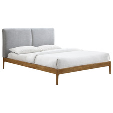 Grey Alleyn Upholstered Bed