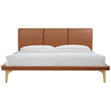 Karl Italian Leather Bed