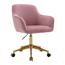 Eliam Velvet Office Chair