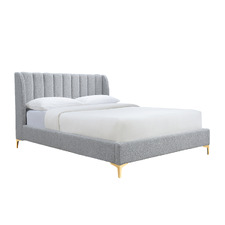 Jochen Boucle Platform Bed