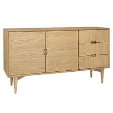 Rory Oak Wood Sideboard Buffet