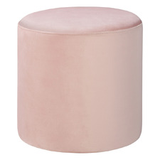 Morrie Velvet Ottoman