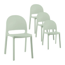 Poppy Stackable Dining Chairs (Set of 4)
