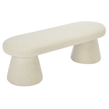 Karsh Boucle Ottoman Bench