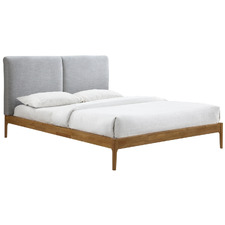 Grey Alleyn Upholstered Bed
