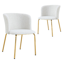 Apollo Boucle Dining Chairs (Set of 2)