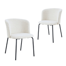 Apollo Boucle Dining Chairs (Set of 2)