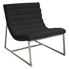 Eivissa Faux Leather Accent Chair