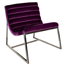 Chantelle Velvet Accent Chair