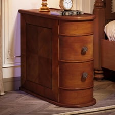 Nikola 2 Drawer Bedside Table