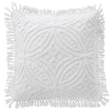White Kalia Cotton European Pillowcase