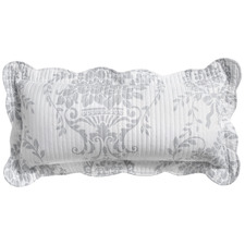 White Florence Rectangular Cushion