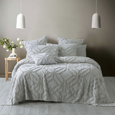 Willow Cotton Chenille Coverlet Set