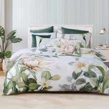 Helensvale Cotton Sateen Quilt Cover Set