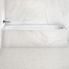 Nella Steel Bath With Porcelain Coating & Anti Slip Texture