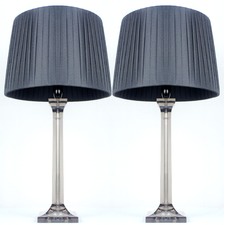 Laura Tapered Drum Table Lamp (Set of 2)