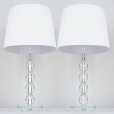 43cm Imperial Tapered Drum Table Lamp (Set of 2)