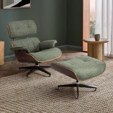 Eames Premium Replica Lounge Chair & Ottoman