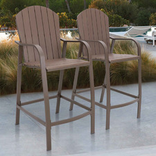 exterior counter height stools