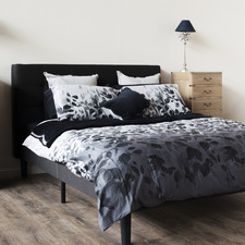 Charcoal Leucippus Upholstered Bed Frame