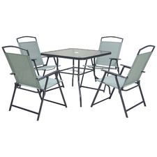 4 Seater Ella Outdoor Dining Table & Chair Set