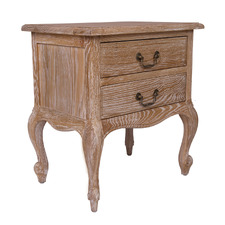Tania Oak Wood Bedside Table