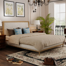 Marius Boucle Bed Frame