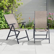 Kai Outdoor Deck Chairs (Set of 2)