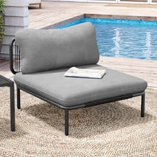 Florence Outdoor Armless Lounge Chair