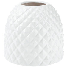 White Tropical Vase