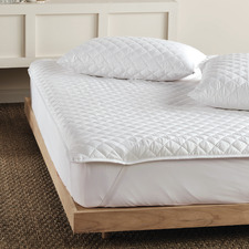 White Comfy Mattress Protector