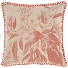 Tasselled Acacia Garden Cotton Cushion
