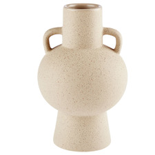 Shell Cora Stoneware Vase