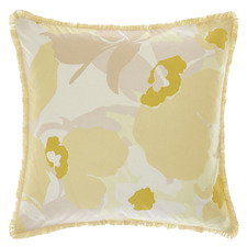 Daffodil Garden Square Cotton Percale Cushion
