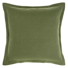 Moss Nimes Linen Cushion