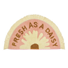 Fresh as a Daisy Cotton Bath Mat