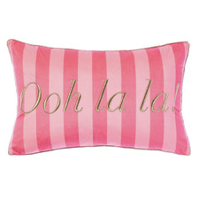Ooh La La Embroidered Cushion